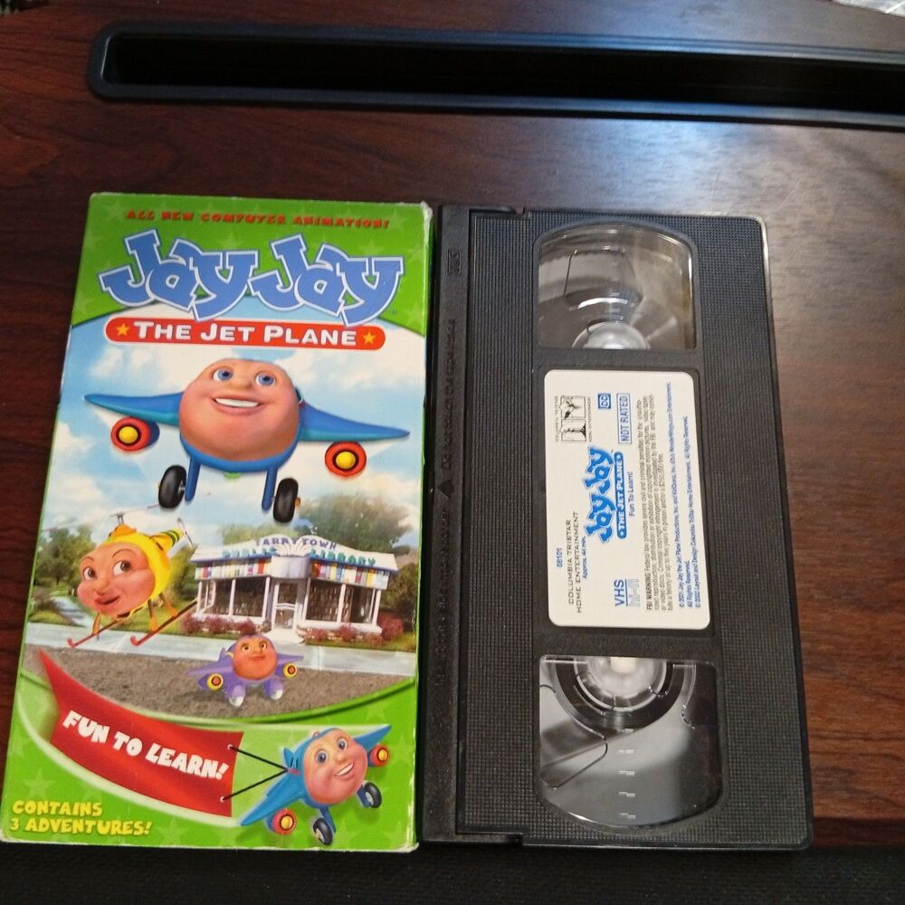 Jay Jay the Jet Plane - Fun to Learn (VHS, 2002)